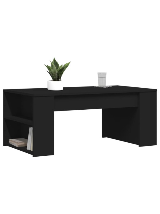 Konferenční stolek černý 102 x 55 x 42 cm kompozitní dřevo