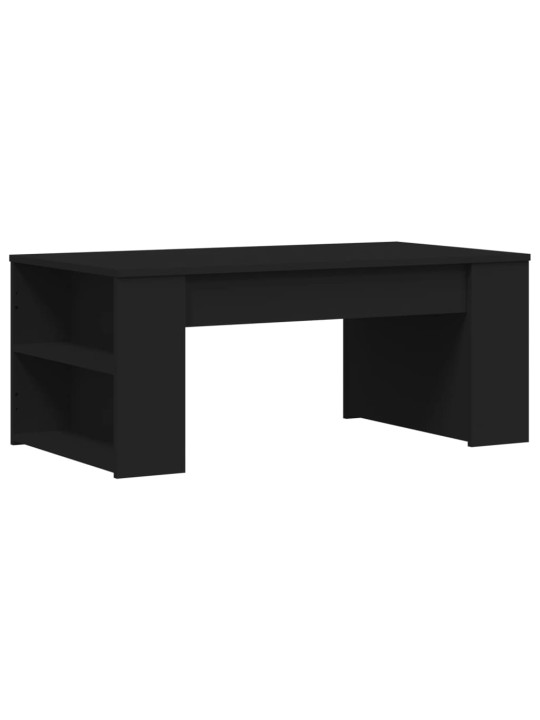Konferenční stolek černý 102 x 55 x 42 cm kompozitní dřevo
