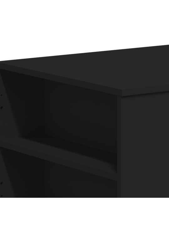 Konferenční stolek černý 102 x 55 x 42 cm kompozitní dřevo