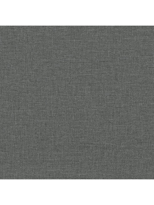 Křeslo tmavě šedé textil