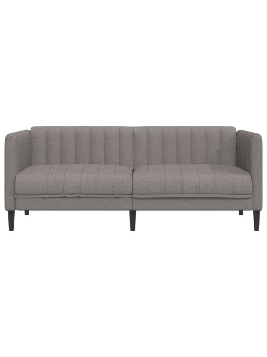 Pohovka 2místná taupe textil