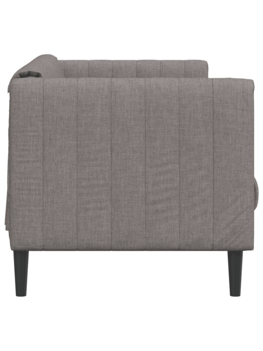Pohovka 2místná taupe textil