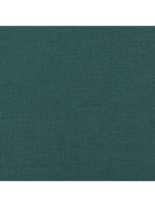 Pohovka 3místná tmavě zelená textil