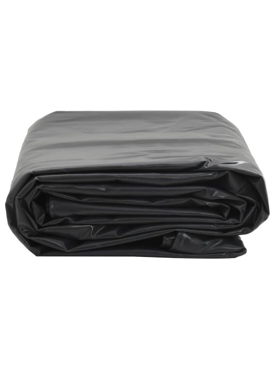 Plachta černá 1 x 2,5 m 650 g/m²