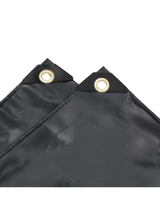 Plachta černá 5 x 5 m 650 g/m²