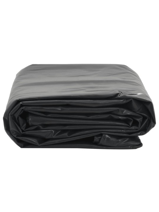Plachta černá 5 x 7 m 650 g/m²