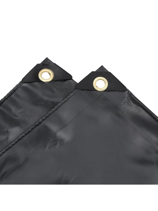 Plachta černá 5 x 8 m 650 g/m²