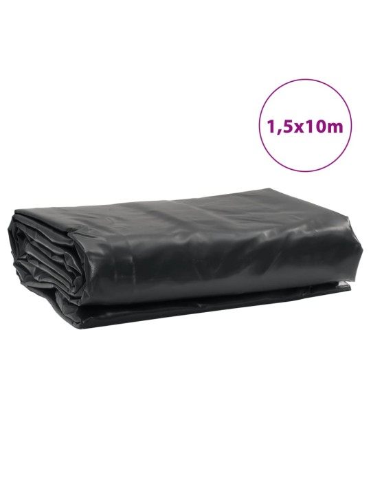 Plachta antracitová 1,5 x 10 m 650 g/m²