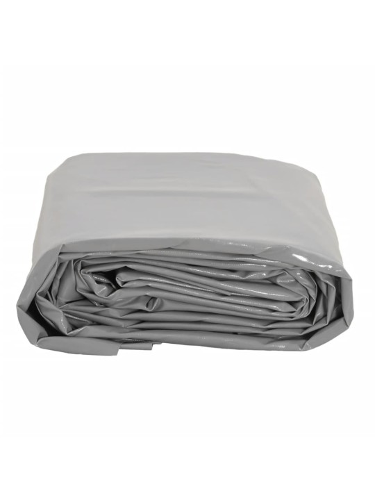 Plachta šedá 3,5 x 5 m 650 g/m²