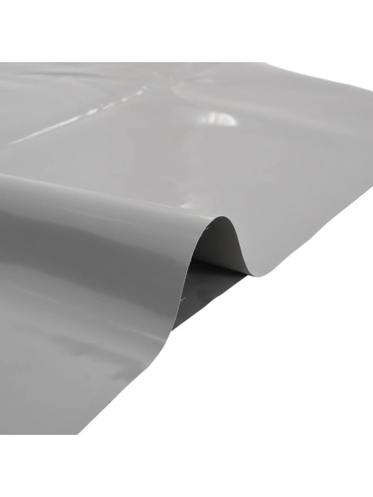 Plachta šedá 3,5 x 5 m 650 g/m²