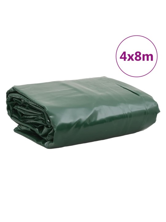 Plachta zelená 4 x 8 m 650 g/m²