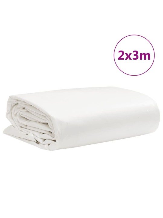Plachta bílá 2 x 3 m 650 g/m²