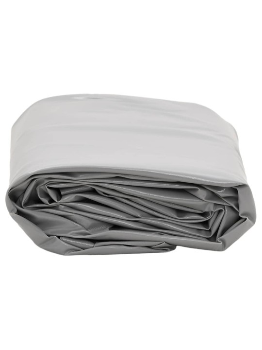 Plachta šedá Ø 2,6 m 650 g/m²