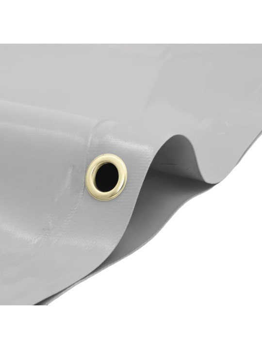Plachta šedá Ø 2,6 m 650 g/m²