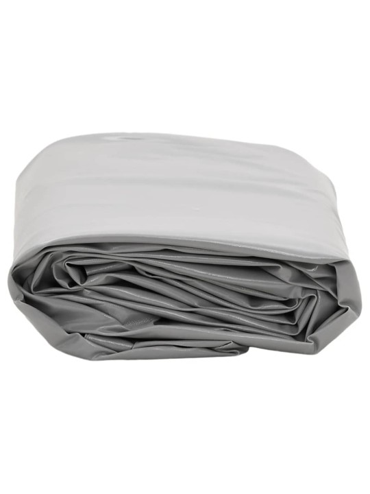 Plachta šedá Ø 2,8 m 650 g/m²