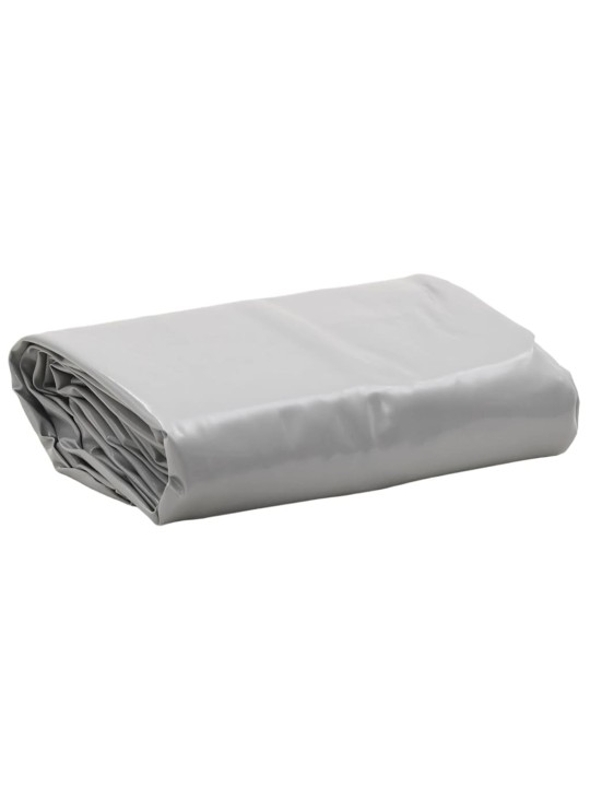 Plachta šedá Ø 4 m 650 g/m²