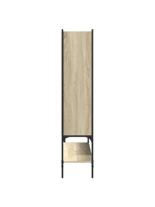 Knihovna dub sonoma 102 x 30 x 141,5 cm kompozitní dřevo