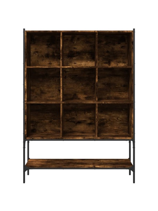 Knihovna kouřový dub 102 x 30 x 141,5 cm kompozitní dřevo