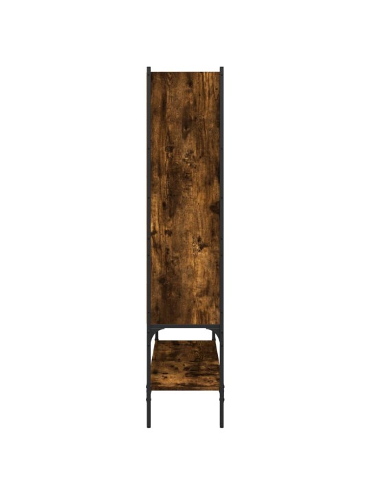 Knihovna kouřový dub 102 x 30 x 141,5 cm kompozitní dřevo