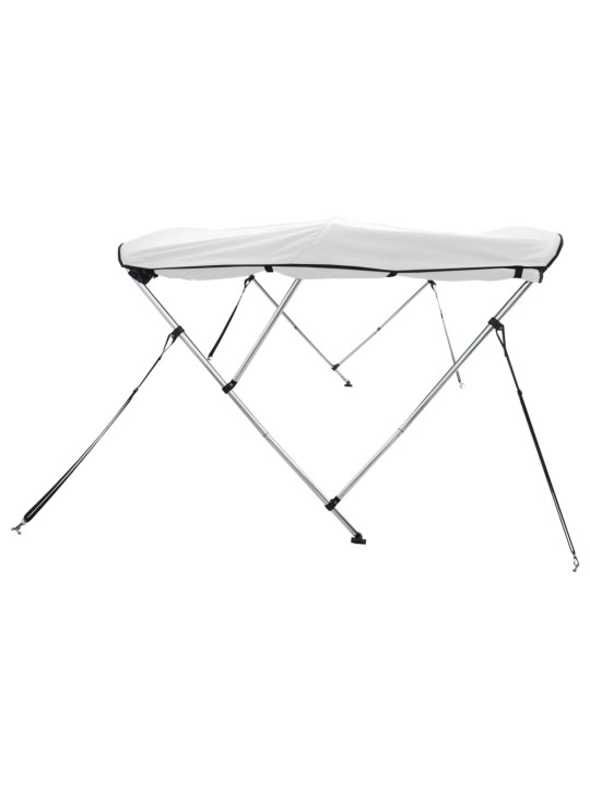 Bimini stříška se 3 oblouky a bočnicemi 183x(137–152)x137 cm