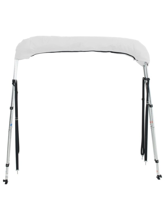 Bimini stříška se 3 oblouky a bočnicemi 183x(154–167)x137 cm