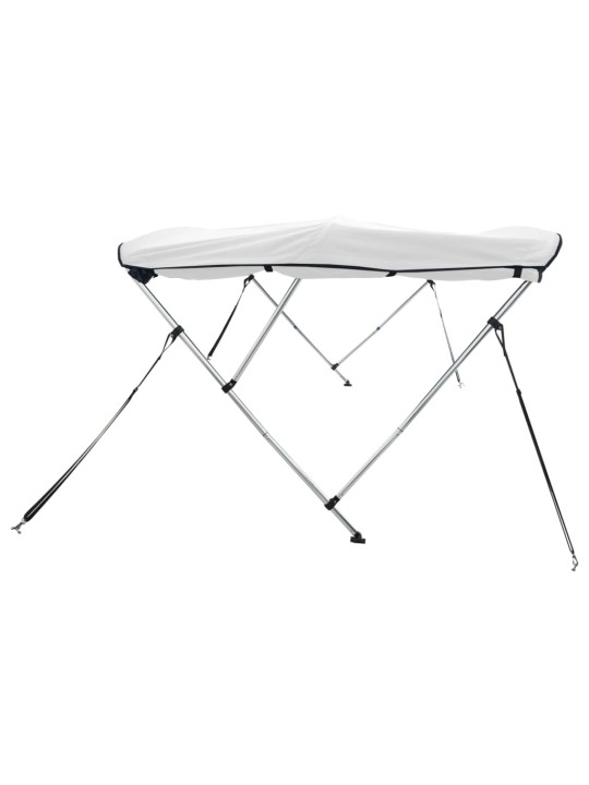Bimini stříška se 3 oblouky a bočnicemi 183x(154–167)x137 cm