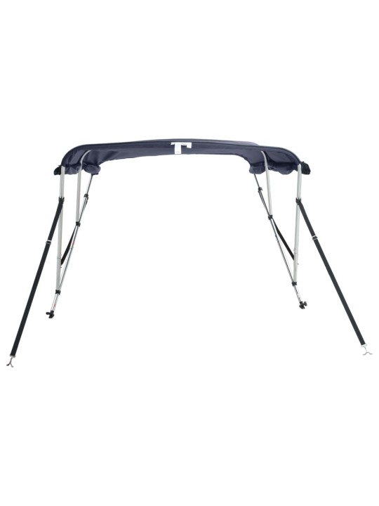 Bimini stříška se 3 oblouky a bočnicemi 183x(137–152)x137 cm