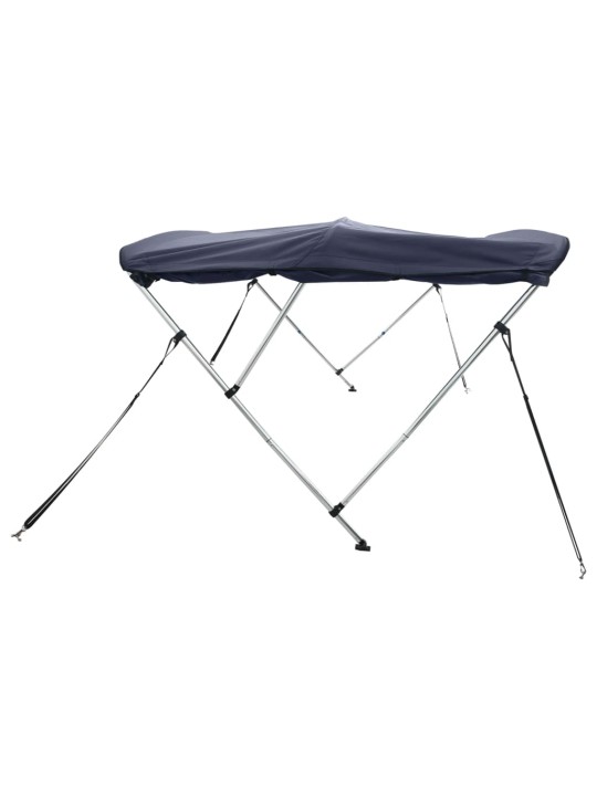 Bimini stříška se 3 oblouky a bočnicemi 183x(137–152)x137 cm