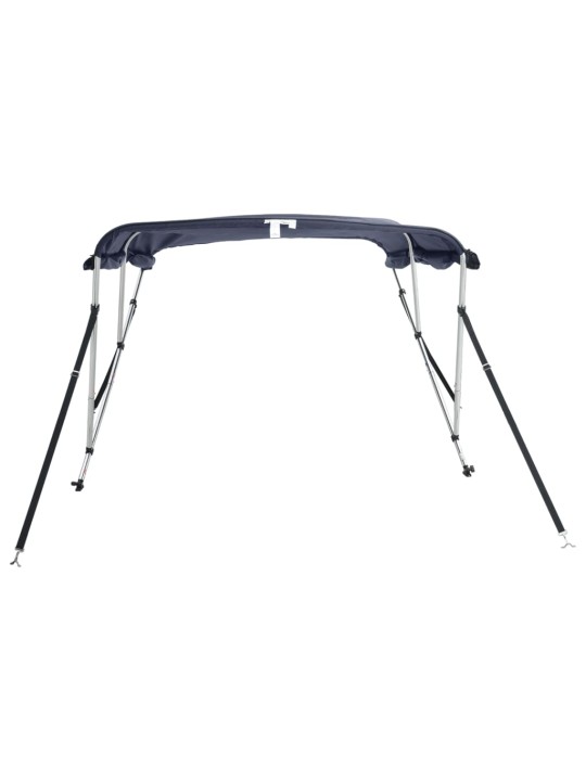 Bimini stříška se 3 oblouky a bočnicemi 183x(154–167)x137 cm