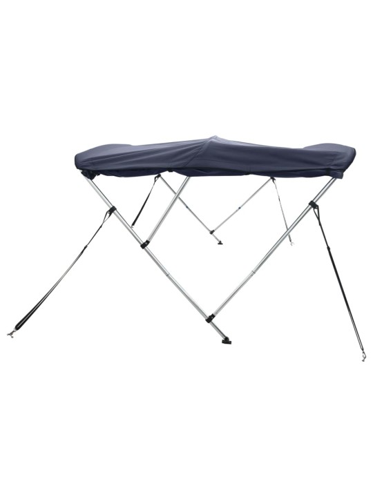 Bimini stříška se 3 oblouky a bočnicemi 183x(154–167)x137 cm