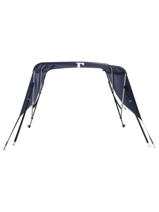 Bimini stříška se 3 oblouky a bočnicemi 183x(170–182)x137 cm