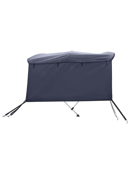 Bimini stříška se 3 oblouky a bočnicemi 183x(170–182)x137 cm