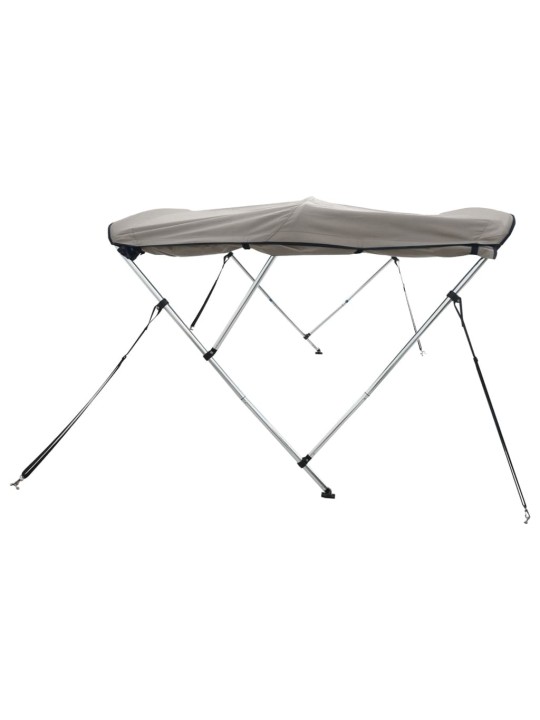 Bimini stříška se 3 oblouky a bočnicemi 183x(154–167)x137 cm