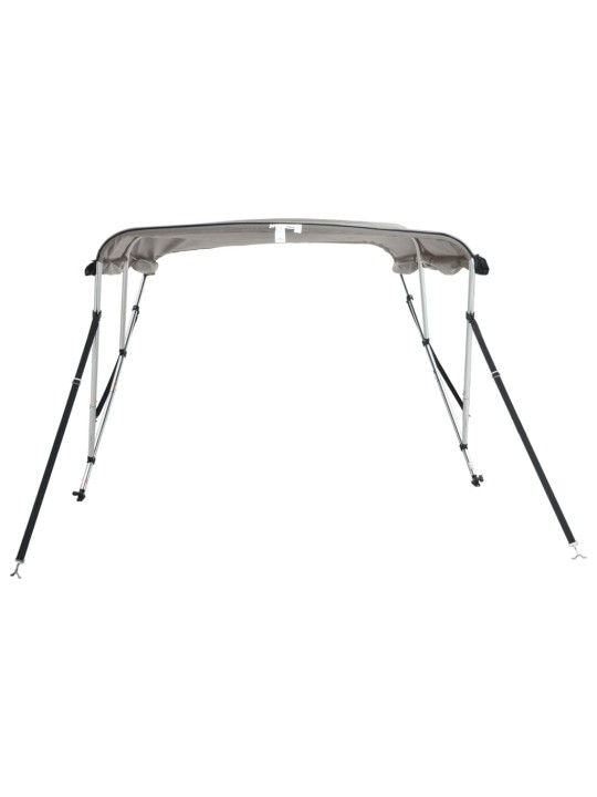 Bimini stříška se 3 oblouky a bočnicemi 183x(170–182)x137 cm