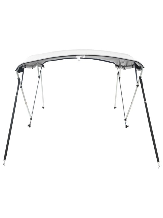 Bimini stříška se 4 oblouky a bočnicemi 243x(200–213)x137 cm