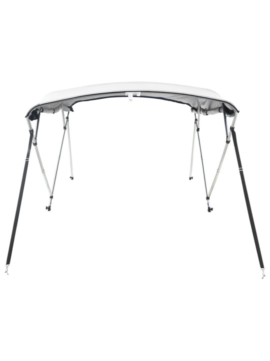 Bimini stříška se 4 oblouky a bočnicemi 243x(230–244)x137 cm