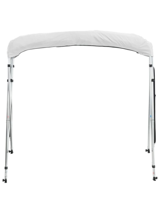 Bimini stříška se 4 oblouky a bočnicemi 243x(230–244)x137 cm