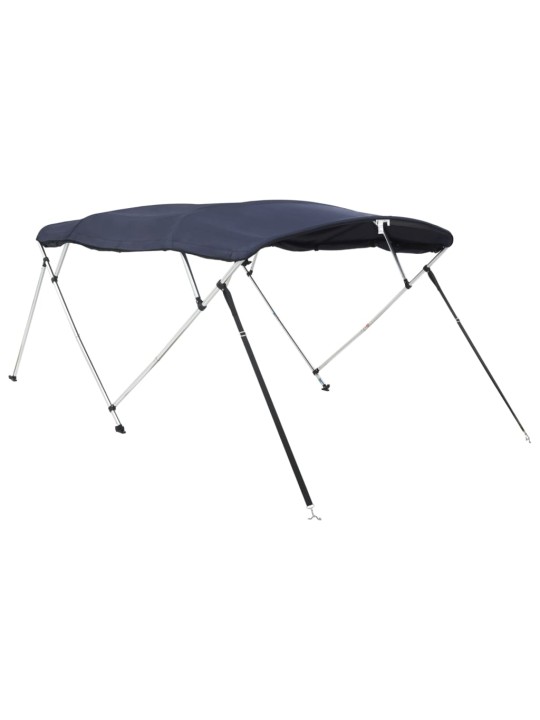 Bimini stříška se 4 oblouky a bočnicemi 243x(170–182)x137 cm