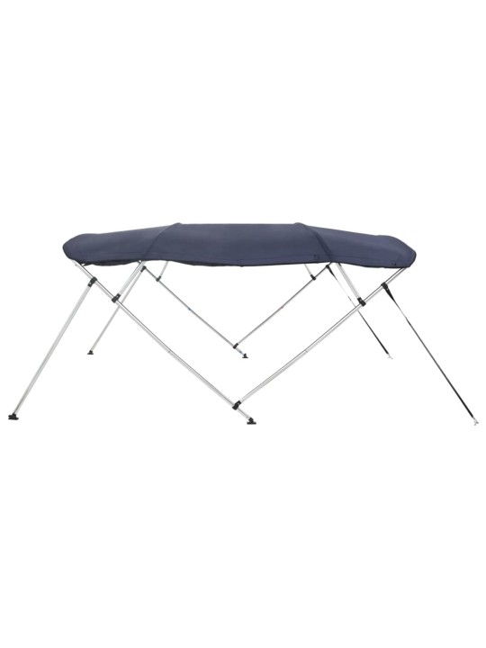 Bimini stříška se 4 oblouky a bočnicemi 243x(170–182)x137 cm