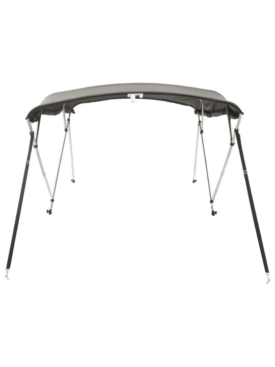 Bimini stříška se 4 oblouky a bočnicemi 243x(185–198)x137 cm