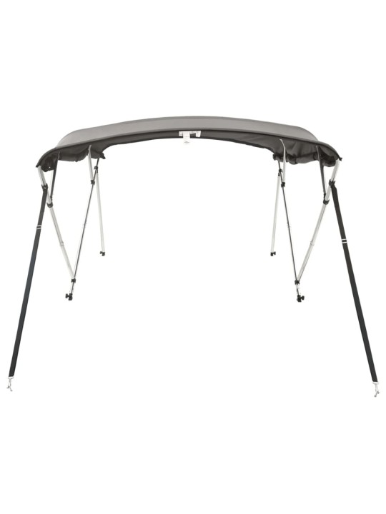 Bimini stříška se 4 oblouky a bočnicemi 243x(230–244)x137 cm