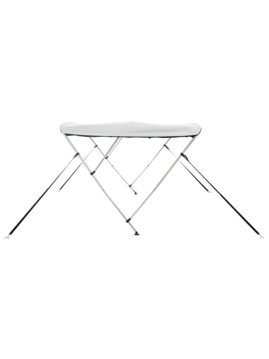 Bimini stříška se 3 oblouky a bočnicemi 183x(185–198)x137 cm