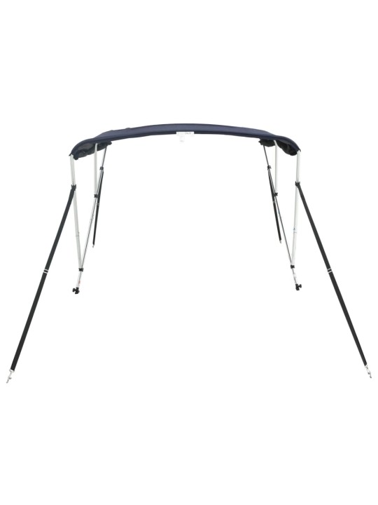 Bimini stříška se 3 oblouky a bočnicemi 183x(137–152)x137 cm
