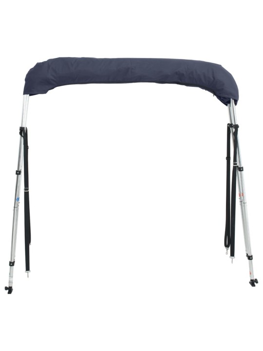 Bimini stříška se 3 oblouky a bočnicemi 183x(137–152)x137 cm