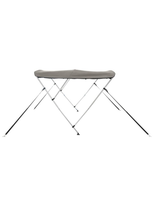Bimini stříška se 3 oblouky a bočnicemi 183x(137–152)x137 cm