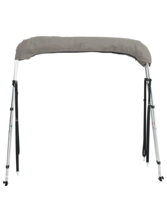 Bimini stříška se 3 oblouky a bočnicemi 183x(170–182)x137 cm