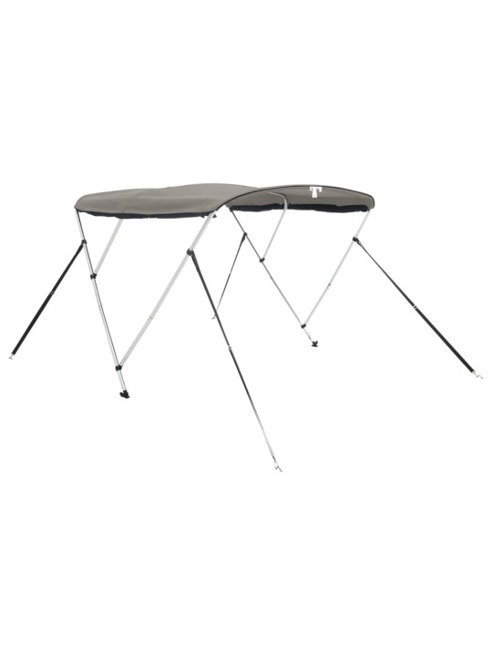 Bimini stříška se 3 oblouky a bočnicemi 183x(185–198)x137 cm