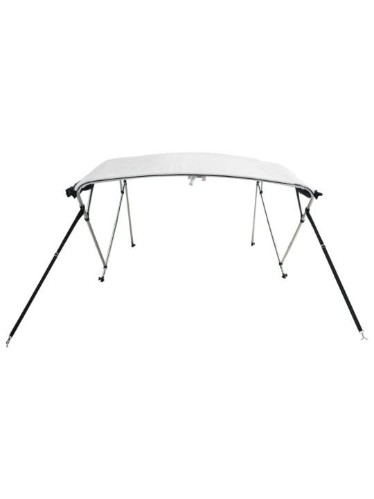 Bimini stříška se 4 oblouky a bočnicemi 243x(170–182)x137 cm