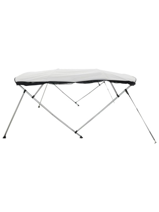 Bimini stříška se 4 oblouky a bočnicemi 243x(170–182)x137 cm