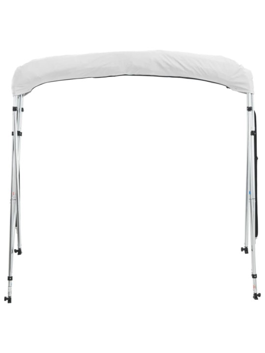 Bimini stříška se 4 oblouky a bočnicemi 243x(200–213)x137 cm